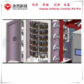 Système d'électrodéposition de brucelles d'acier inoxydable/d'ion Pvd de ciseaux, machine de revêtement orientée de gouttelette de cathode d'arc librement