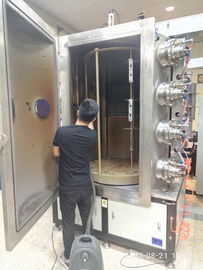 Machine de revêtement titanique de nitrure de vaisselle de solides solubles, système d'électrodéposition d'ion d'arc de C.C, électrodéposition de cuivre de vide de film de résistance thermique