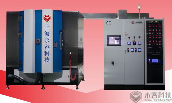 Machine de revêtement de verrerie de PVD, machine en cristal d'électrodéposition de vide de PVD