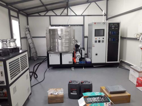 Dernières nouvelles de l'entreprise Le périphérique prêt à brancher a conçu l'installation de la machine de pulvérisation de magnétron de PVD par le client avec notre surveillance en ligne