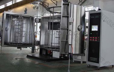 Un bon prix. Vide en aluminium Metallizer sur les pièces en plastique, équipement thermique d'évaporation d'Al du polycarbonate PVD, métallisation de PVD de vide en ligne