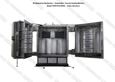 Un bon prix. Machine de revêtement de pulvérisation de magnétron de C.C sur les miroirs en verre, vide titanique de miroir en verre de Ti métallisant l'équipement en ligne