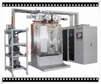 Un bon prix. Multiple de R&D - équipement MF de métallisation sous vide de fonctions/cathodes de pulvérisation de C.C, avec le dispositif linéaire de source d'ions en ligne