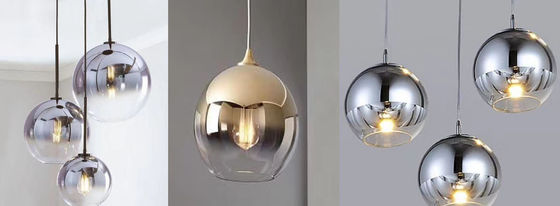 Un bon prix. Fil et lampe en verre PVD Plating-RTAC1800A+ en métal en ligne