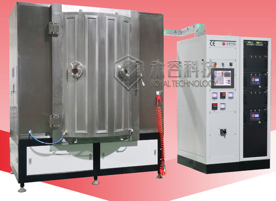 Un bon prix. Machine de revêtement sous vide à pulvérisation par magnétron PVD IPG Blue MF Machine de pulvérisation en ligne