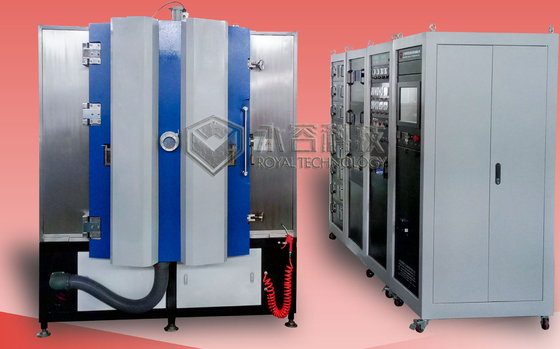 Un bon prix. Machine de dépôt de cuivre de circuits électroniques / puces électroniques Système de pulvérisation par magnétron en ligne