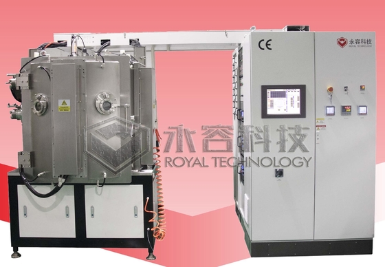 Un bon prix. Machine de revêtement PVD à arc cathodique pour produits métalliques, unité de revêtement sous vide à arc ionique en ligne