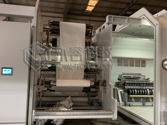 Machine de revêtement de papier pour emballage de cigarettes R2R Évaporation de métallisation d'aluminium