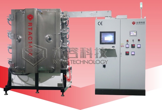 Un bon prix. Machine de revêtement en or rose TiAlN, produits en acier inoxydable équipement de revêtement décoratif en or rose en ligne