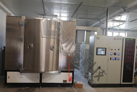 Un bon prix. Faucet en cuivre allié IPG Machine de revêtement en or léger, orientation verticale ZrN équipement de placage en or en ligne
