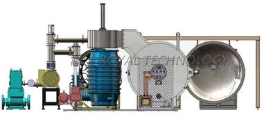 Un bon prix. Vide de pare-soleil de casque métallisant la machine, usine de revêtement de métallisation horizontale en ligne