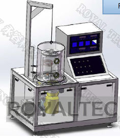 Unité expérimentale de pulvérisation de magnétron, système de petite taille portatif vertical de pulvérisation de magnétron