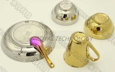 Équipement de revêtement en céramique d'or de Pvd, système d'électrodéposition d'ion de bassin d'or de bidon