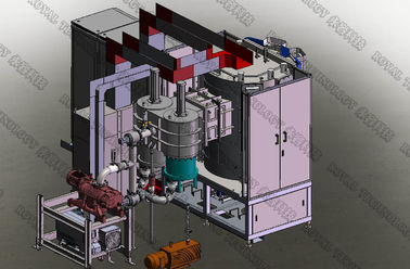 Magnétron de MF pulvérisant la machine de métallisation sous vide de PVD, unité de dépôt de pulvérisation de MF de bidon
