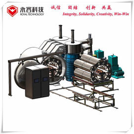 Type horizontal machine de métallisation en aluminium d'ABS, machine thermique résistante d'évaporation de filament de tungstène