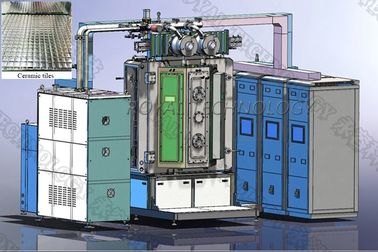 Un bon prix. Machine de revêtement titanique de nitrure de carreaux de céramique, machine cathodique d'étamage d'arc en ligne