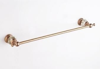 Électrodéposition de l'or PVD de Rose pour les accessoires en laiton fixés au mur de salle de bains
