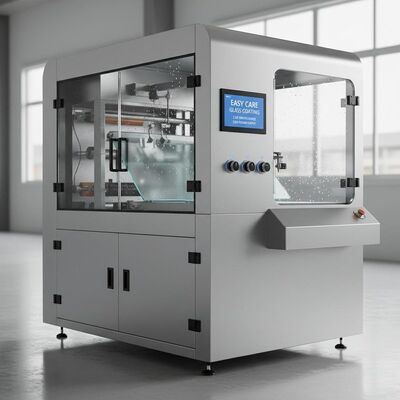 Un bon prix. Machine de revêtement de verre facile d'entretien avec faible maintenance et alimentation 220v en ligne