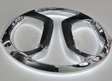 Vide acrylique de PVD Chrome métallisant la machine pour le logo acrylique portatif de voiture de lumière de Frontlit LED