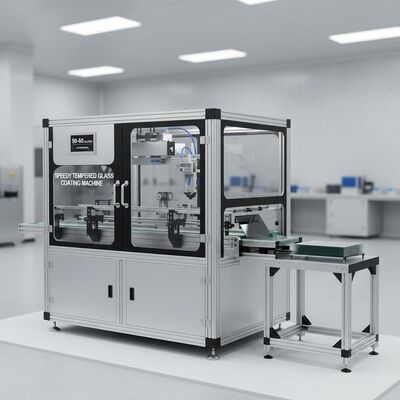 Un bon prix. Machine de revêtement de verre trempé rapide avec une vitesse de chargement de 50-60 secondes/pièce en ligne