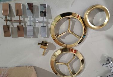 Un bon prix. Le plastique d'ABS partie la couleur d'or d'électrodéposition d'arc de PVD, service en plastique de revêtement d'or par l'électrodéposition d'ion en ligne