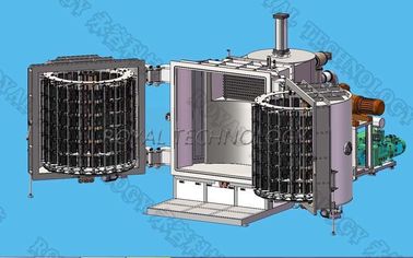 Un bon prix. 2 - Machine de cuivre de métallisation sous vide des portes PVD, évaporation thermique de filament de résistance métallisant le système en ligne