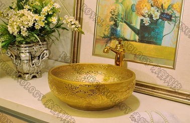 Machine de placage à l'or de vide de PVD sur les bassins en céramique, placage à l'or de bidon de PVD sur la céramique