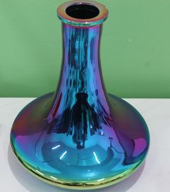 Un bon prix. Électrodéposition de vide de verre cristal, cendrier en verre, revêtements en verre de couleur d'arc-en-ciel du shisha PVD en ligne