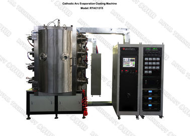 Un bon prix. Revêtement de l'or PVD de nitrure de zirconium de ZRN sur des robinets, machine de revêtement d'or de bidon des robinets PVD d'acier inoxydable en ligne