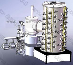 Un bon prix. Machine de revêtement d'or de Pvd de Tableau en métal, équipement de revêtement d'or de bidon de meubles d'acier inoxydable en ligne