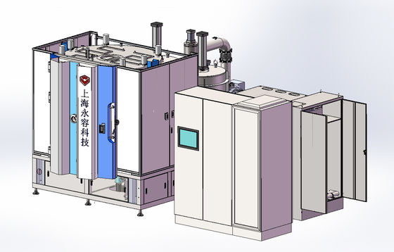 Machine d'électrodéposition des robinets en laiton PVD, revêtements des robinets PVD de tube de solides solubles
