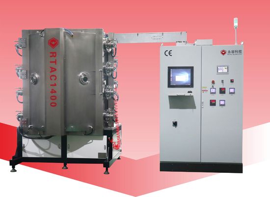 Un bon prix. Machine de revêtement en couleur d'or TiN à deux côtés, machine de placage d'ions PVD en ligne