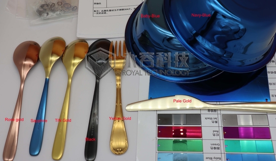 Un bon prix. PVD d'or, de laiton, de noir, de Rose Gold, de Chrome, bleu, rouge, vert, pourpre et gris en ligne