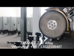 Robinets et machine de polonais en alliage de zinc de plats de mur de salle de bains