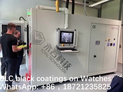 Les revêtements PVD DLC noirs sur les montres