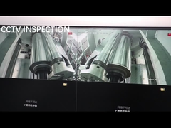 Machine de revêtement d'emballages de papier de cigarette à vide à rouleaux en tissu