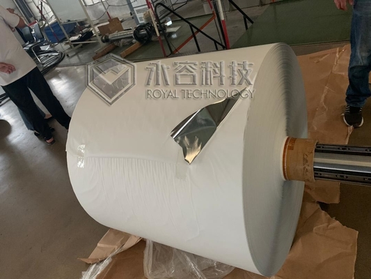 Machine de revêtement de papier pour emballage de cigarettes R2R Évaporation de métallisation d'aluminium